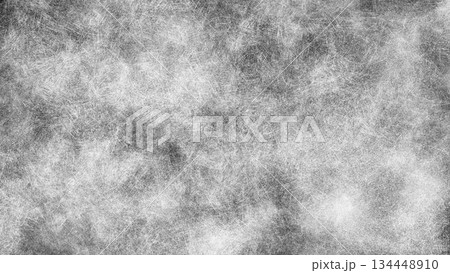 レトロな加工用の傷とノイズのグランジテクスチャ 134448910