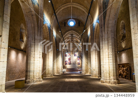 Interior of the Santiago Church inside the Palmela Castle in Palmela, Portugal Interior of the Santiago Church inside the Palmela Castle in Palmela, Portugal 134448959