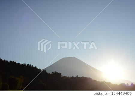 夜明け富士山　☆mar_lapin 134449400