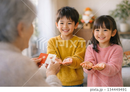 お年玉 正月 お年玉 正月 134449491