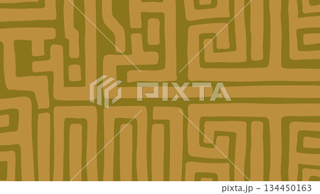 Abstract Maze Mayan Lines Hand Drawn Seamless Pattern Background.Vector Illustration Abstract Maze Mayan Lines Hand Drawn Seamless Pattern Background.Vector Illustration 134450163