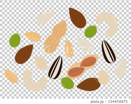 Mixed nuts 134450875
