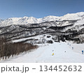 栂池高原スキー場と北アルプスの山々 134452632