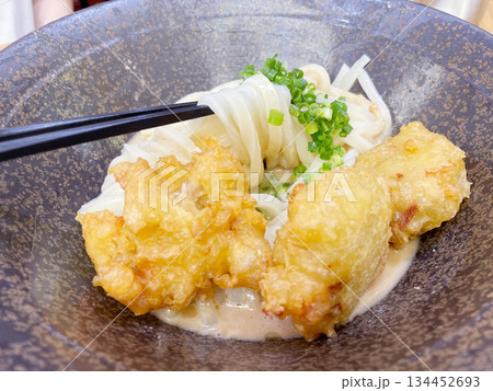 鶏天ぶっかけうどん 134452693