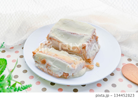 簡単サブレチーズケーキ 134452823