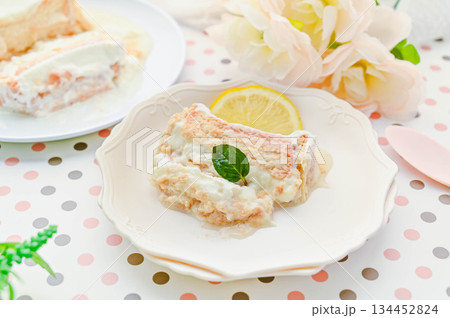 簡単サブレチーズケーキ風 簡単サブレチーズケーキ風 134452824