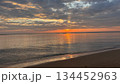 sunset over the sea 134452963