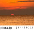 sunset over the sea 134453048