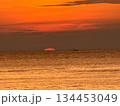 sunset over the sea 134453049