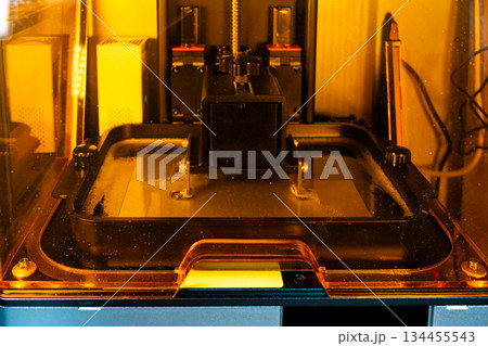 3d resin printer in interior showroom 3d resin printer in interior showroom 134455543
