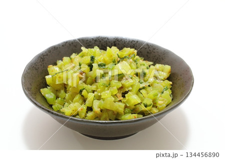 カブの葉のごま油炒め 134456890