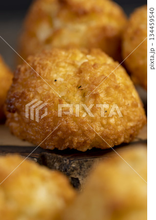 sweet cookies with coconut pieces are on the table, a group of sweet and delicious freshly made cookies for a tea sweet cookies with coconut pieces are on the table, a group of sweet and delicious freshly made cookies for a tea 134459540