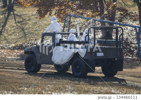 冬仕様の高機動車 134460111