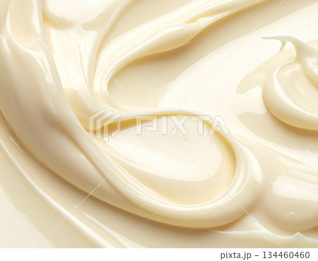 滑らかなチョコレート　背景素材　テクスチャー　壁紙 134460460