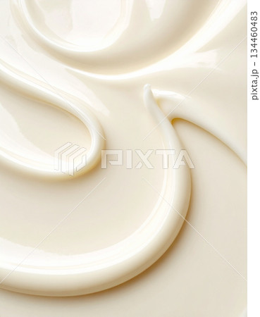 滑らかなチョコレート　背景素材　テクスチャー　壁紙 134460483