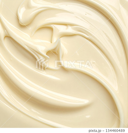 滑らかなチョコレート　背景素材　テクスチャー　壁紙 134460489