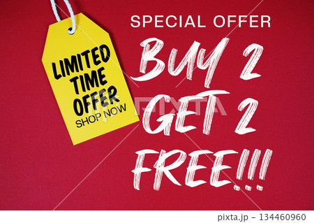 Buy 2 Get 2 Free!!! Special Offer with Price tag Limited Time Only Shop Now Buy 2 Get 2 Free!!! Special Offer with Price tag Limited Time Only Shop Now 134460960