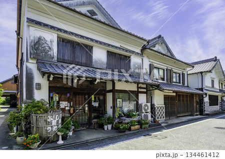 筑後吉井　白壁の町並み　福岡県うきは市 134461412