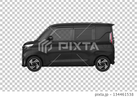 ノーマル車高で14インチ純正ホイールを履いた軽乗用車(縮尺:XLサイズで1px=約1mm) ノーマル車高で14インチ純正ホイールを履いた軽乗用車(縮尺:XLサイズで1px=約1mm) 134461538