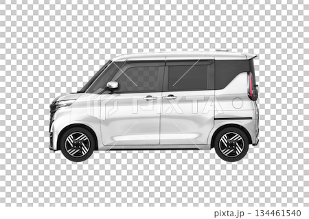 ノーマル車高で14インチ純正ホイールを履いた軽乗用車(縮尺:XLサイズで1px=約1mm) ノーマル車高で14インチ純正ホイールを履いた軽乗用車(縮尺:XLサイズで1px=約1mm) 134461540
