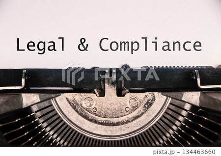 A long title presenting legal and compliance wording typed formally to reflect regulatory obligations within organizations 134463660