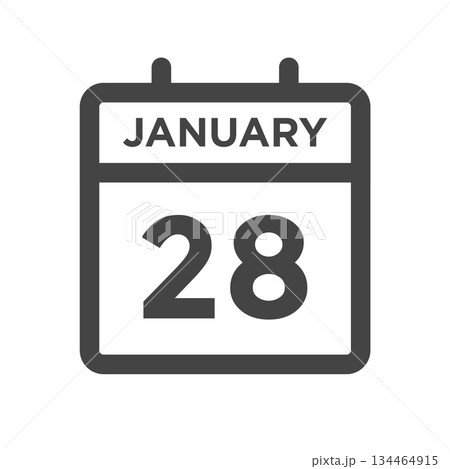 January 28 Calendar Day or Calender Date for Deadlines or Appointment January 28 Calendar Day or Calender Date for Deadlines or Appointment 134464915
