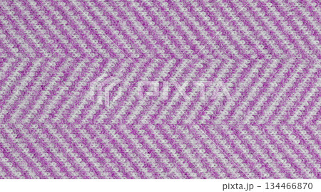 Elegant Pink and White Zigzag Fabric Texture Background 134466870