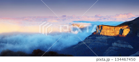 mountain landscape mountain landscape 134467450