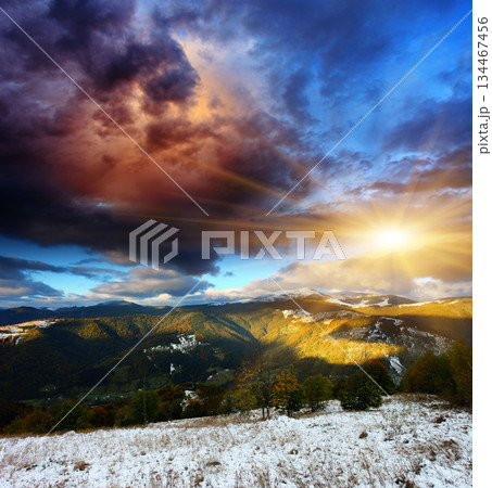 mountain landscape 134467456