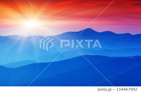 mountains landscape mountains landscape 134467992