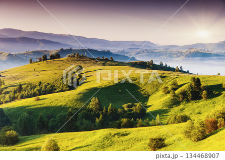 mountains landscape 134468907
