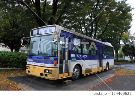 かつて京王バスとして活躍した日産ディーゼル KC-JP250NTN（A49902号車） 134469625