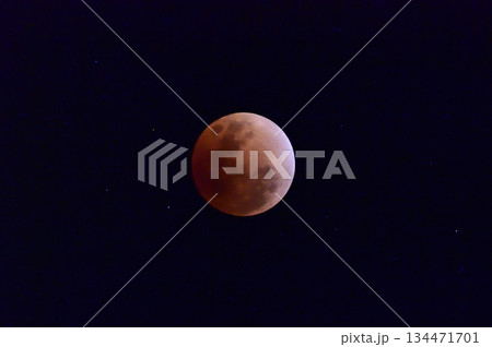 2018/01/31　2018年1月31日　皆既月食　スーパー・ブルー・ブラッド・ムーン 134471701