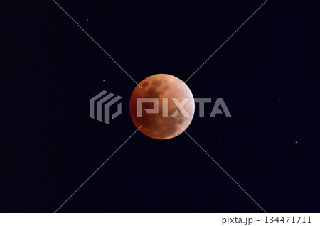 2018/01/31　2018年1月31日　皆既月食　スーパー・ブルー・ブラッド・ムーン 134471711