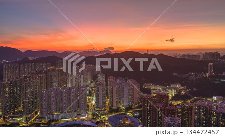 Night Lights Over Tseung Kwan O City Block Nov 10 2025 Night Lights Over Tseung Kwan O City Block Nov 10 2025 134472457