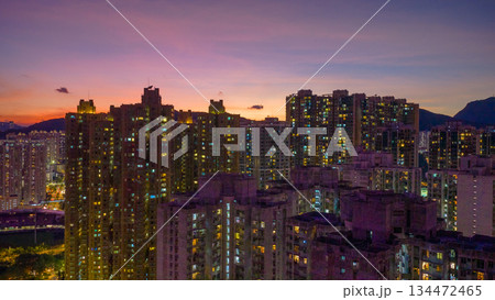 Night Lights Over Tseung Kwan O City Block Nov 10 2025 Night Lights Over Tseung Kwan O City Block Nov 10 2025 134472465