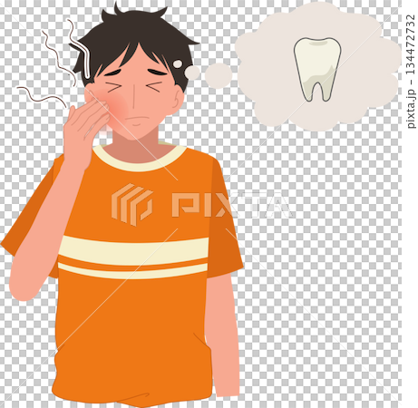 dental care concept. a man experiencing toothache and dental pain. oral health problem dental care concept. a man experiencing toothache and dental pain. oral health problem 134472732