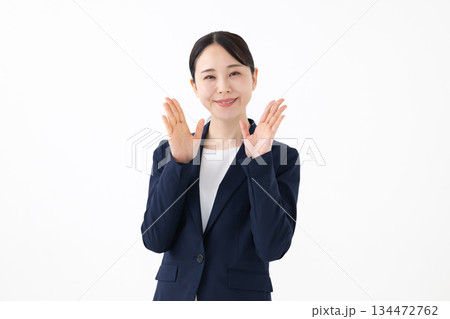 応援するビジネスウーマン 応援するビジネスウーマン 134472762
