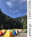 南アルプス長衛小屋のテント場 134472996