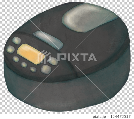 一個簡單的電飯鍋的插圖 一個簡單的電飯鍋的插圖 134473537