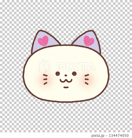 ラブリーなかわいいネコ 134474050