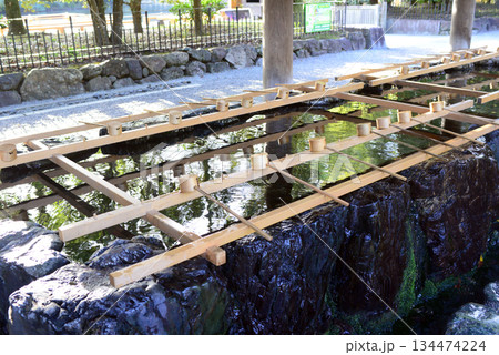 伊勢神宮外宮の手水舎-1 134474224