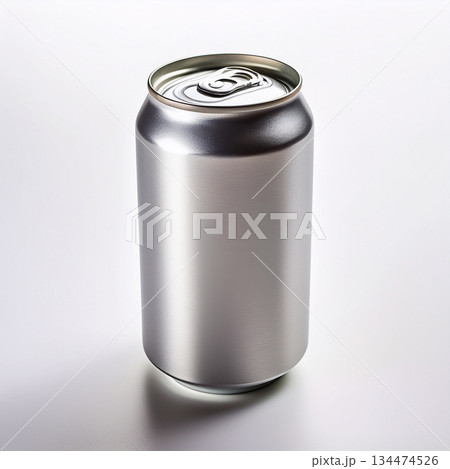 斜め上から見たアルミ缶 斜め上から見たアルミ缶 134474526