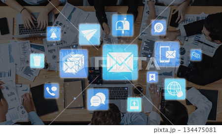 Email communication and digital messaging system Funnel 134475081