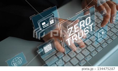 Zero trust cybersecurity model and data protection Marrow Zero trust cybersecurity model and data protection Marrow 134475287
