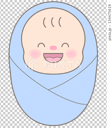 Newborn little boy Baby Shower Bliss 134475619