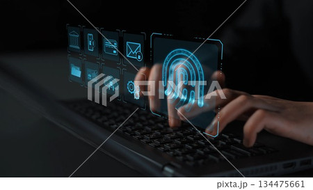 Digital Identity Protection and Biometric Authentication Marrow 134475661