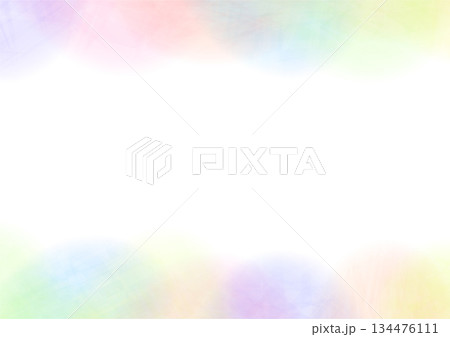 カラフルなシャボン玉の背景素材 134476111