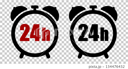 24小時送達圖標 134476432