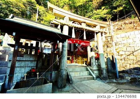 京都府 伏見稲荷大社 三徳社 京都市伏見区深草藪之内町 2022 年 2月 京都府 伏見稲荷大社 三徳社 京都市伏見区深草藪之内町 2022 年 2月 134476698